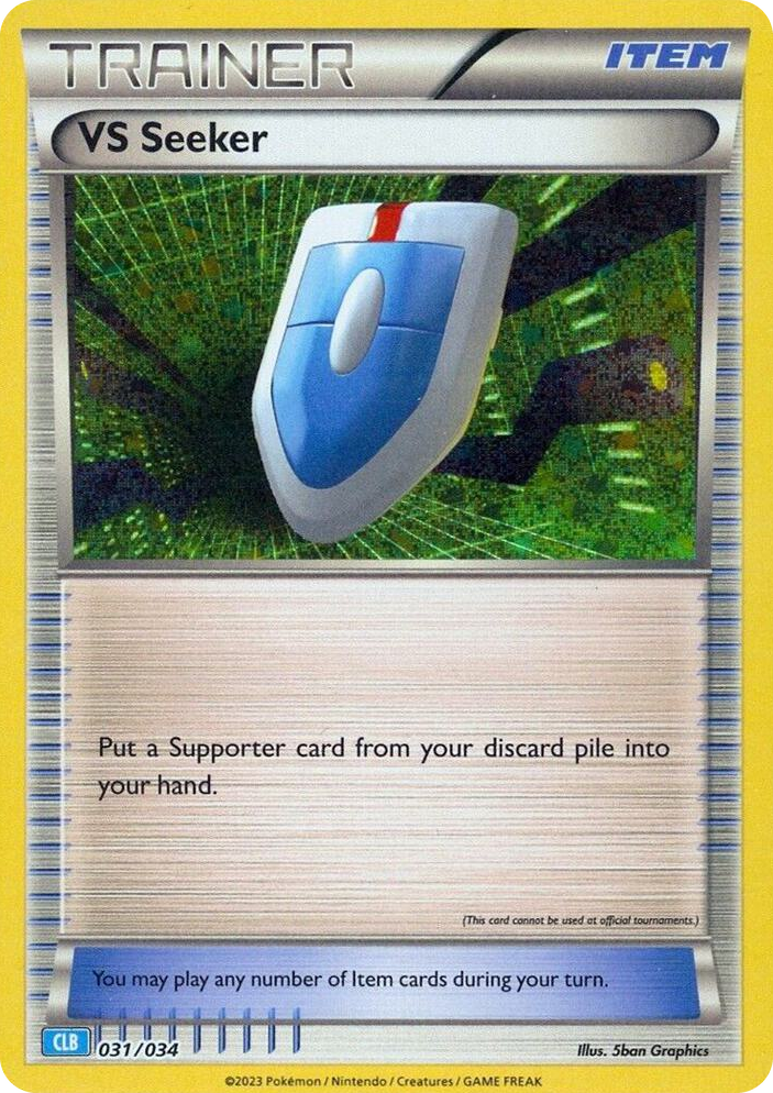 0031 VS Seeker (CLB) Holo Rare Trading Card Game Classic