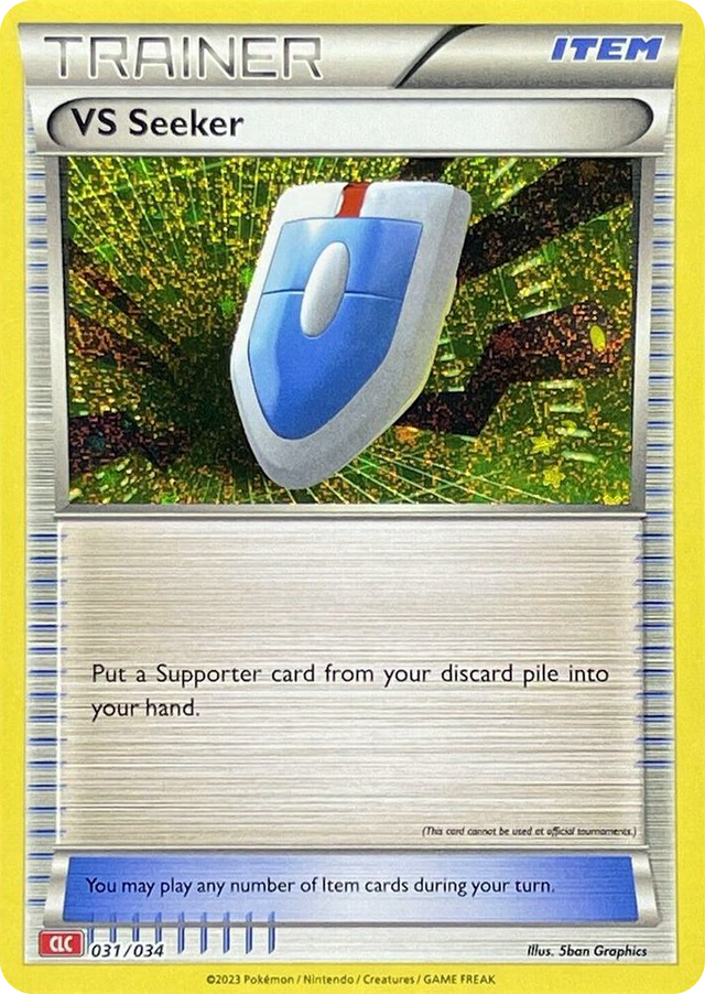 0031 VS Seeker (CLC) Holo Rare Trading Card Game Classic