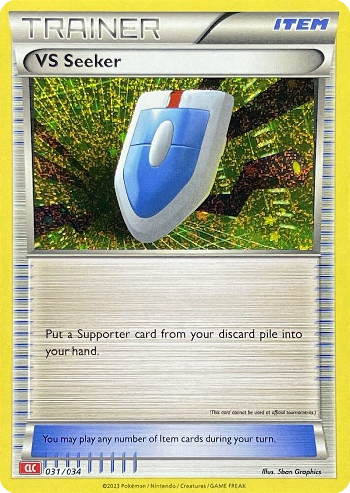 0031 VS Seeker (CLC) Holo Rare Trading Card Game Classic