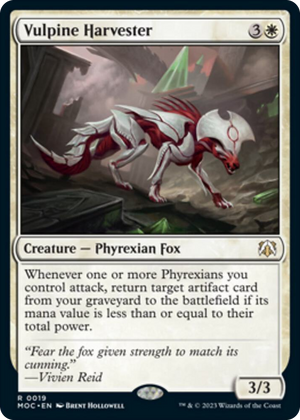 0019 Vulpine Harvester R Commander: March of the Machine