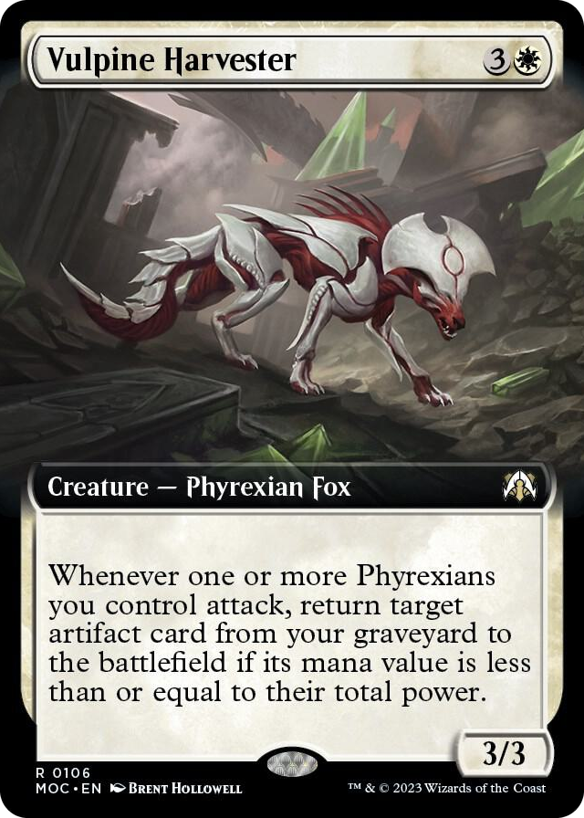 0106 Vulpine Harvester (Extended Art) R Commander: March of the Machine