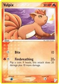 0007 Vulpix Common EX Trainer Kit 2: Plusle & Minun