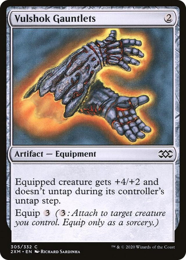 0305 Vulshok Gauntlets C Double Masters