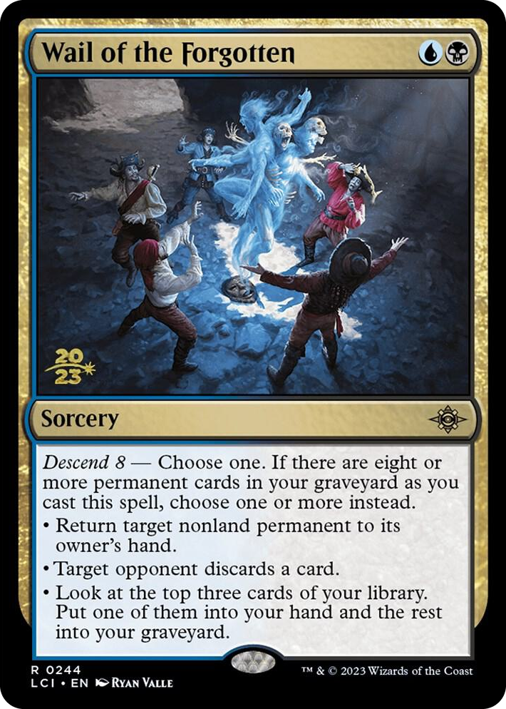 0244 Wail of the Forgotten R Prerelease Cards