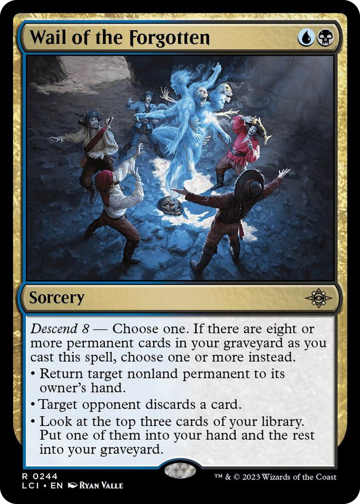 Wail of the Forgotten #244 R - The Lost Caverns of Ixalan Pokemon card