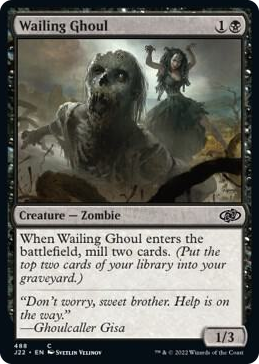 0488 Wailing Ghoul C Jumpstart 2022