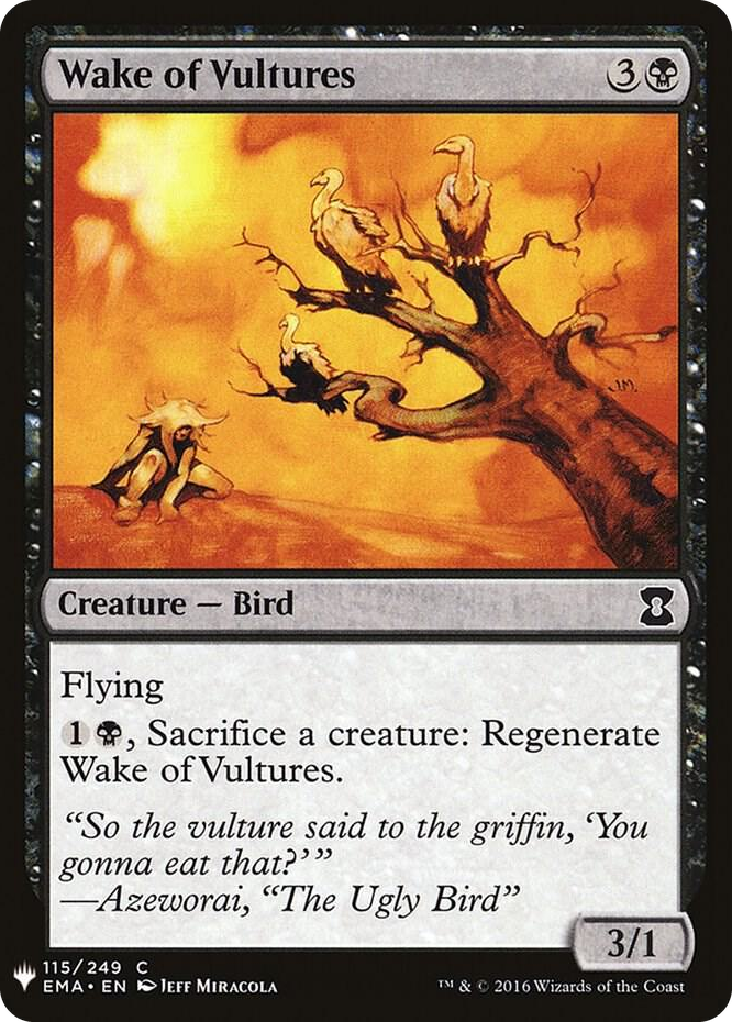 0115 Wake of Vultures C The List Reprints