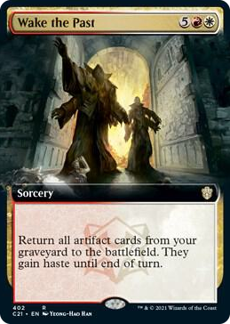 0402 Wake the Past (Extended Art) R Commander 2021