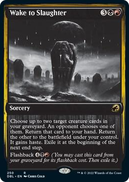 0250 Wake to Slaughter R Innistrad: Double Feature
