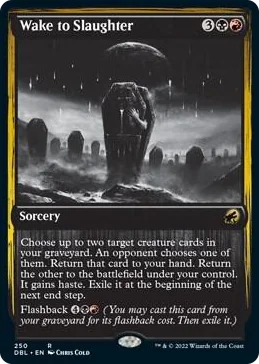 0250 Wake to Slaughter R Innistrad: Double Feature