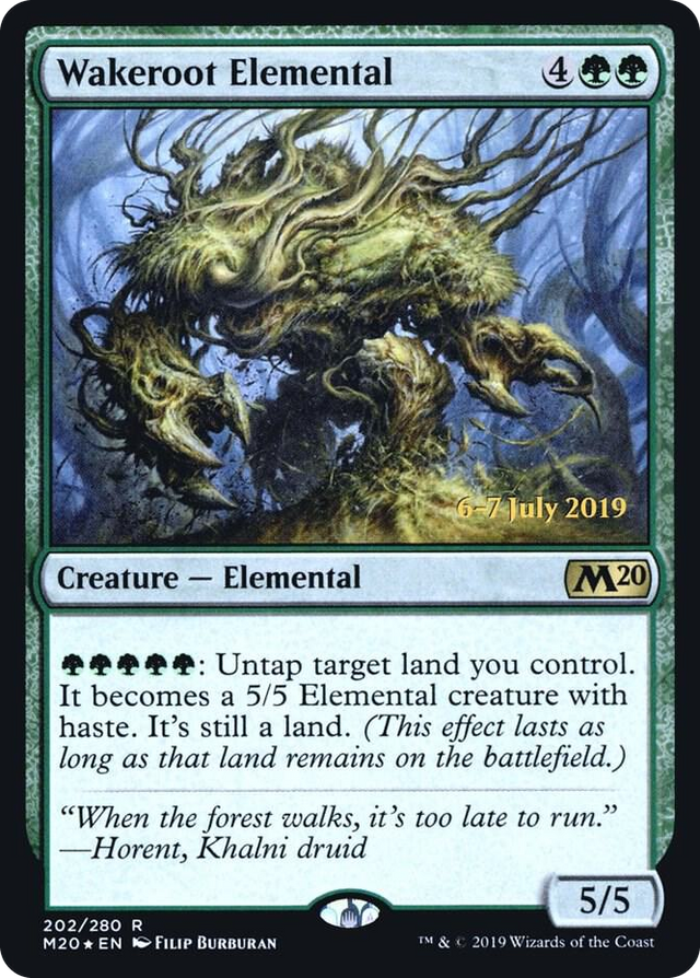0202 Wakeroot Elemental R Prerelease Cards
