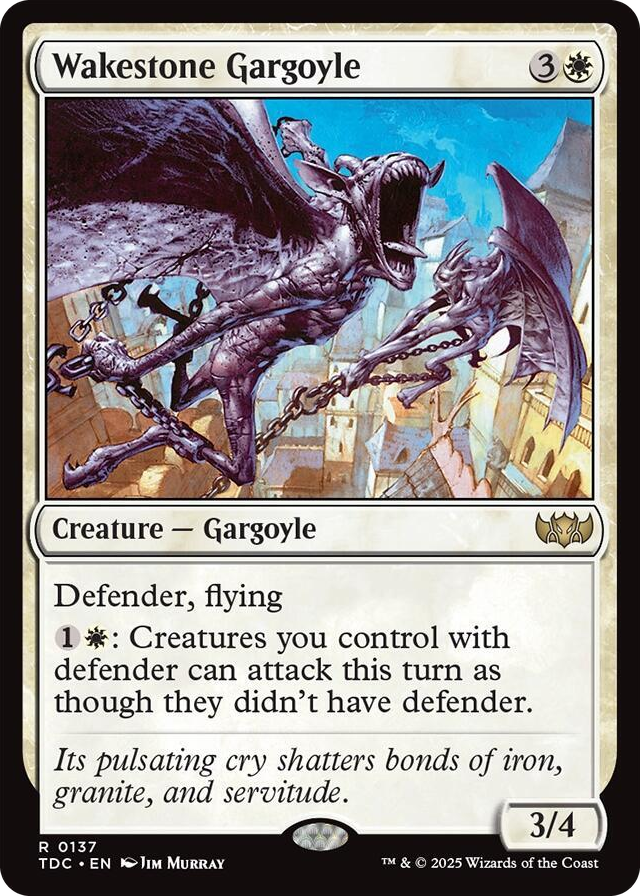 0137 Wakestone Gargoyle R Commander: Tarkir: Dragonstorm