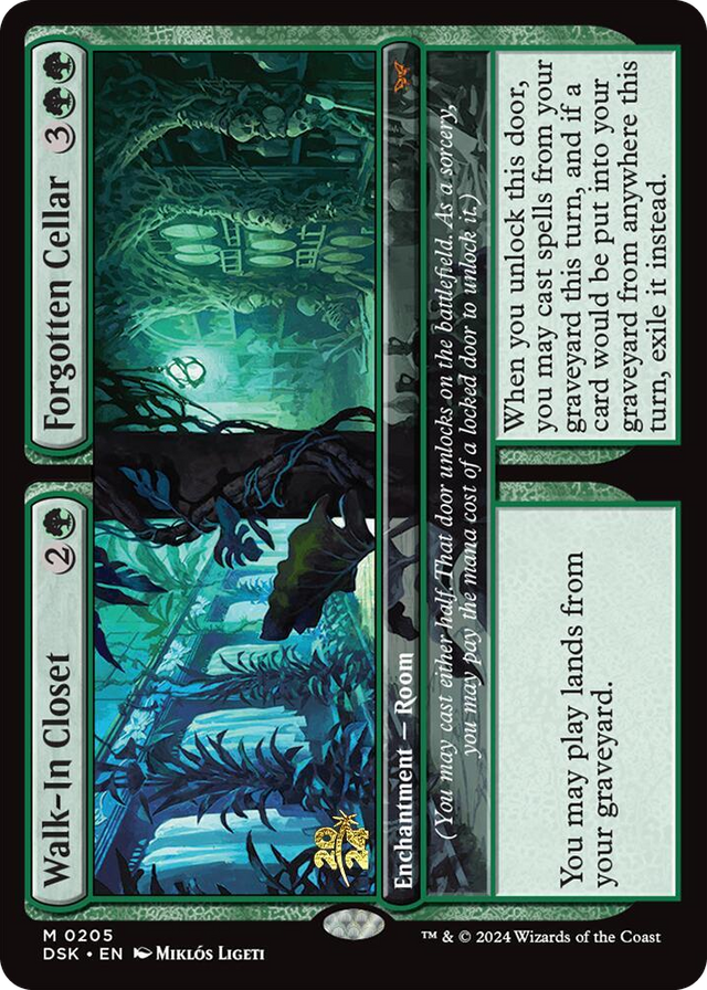 0205 Walk-In Closet // Forgotten Cellar M Prerelease Cards