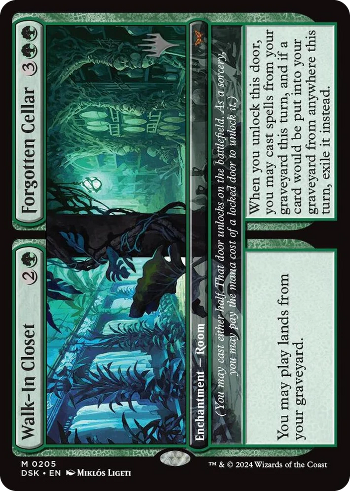 0205 Walk-In Closet // Forgotten Cellar M Promo Pack: Duskmourn: House of Horror