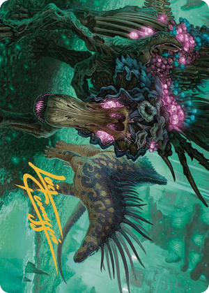 0032 Walk with the Ancestors Art Card (Gold-Stamped Signature) S Art Series: The Lost Caverns of Ixalan