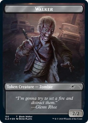 0150 Walker (Blade Walker // Winslow) Double-sided Token T Secret Lair Drop Series