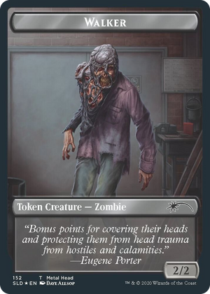 0152 Walker (Metal Head // Treasure) Double-sided Token T Secret Lair Drop Series
