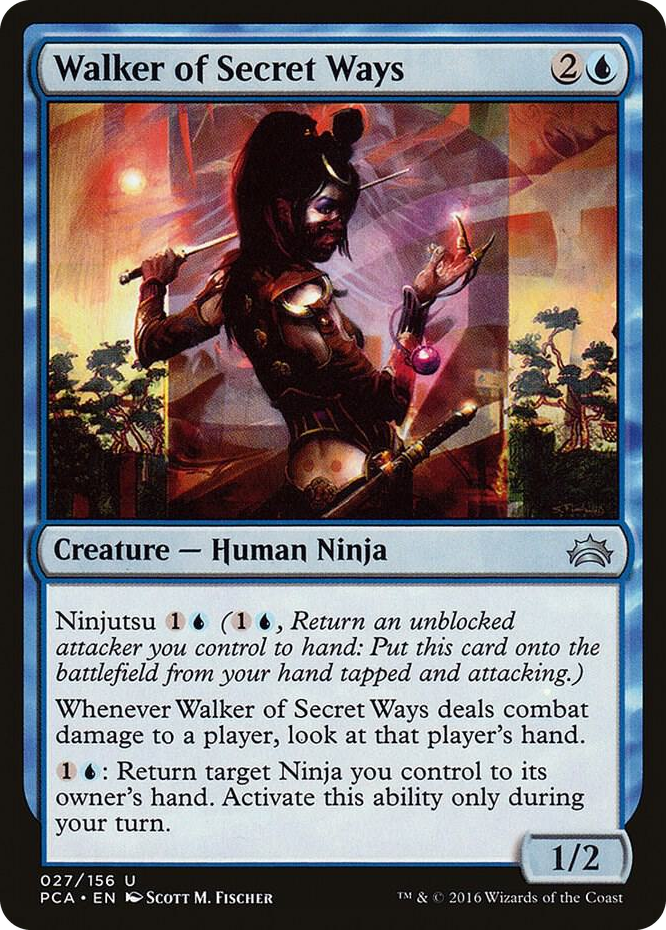 Walker of Secret Ways #27 U - Planechase Anthology Pokemon card