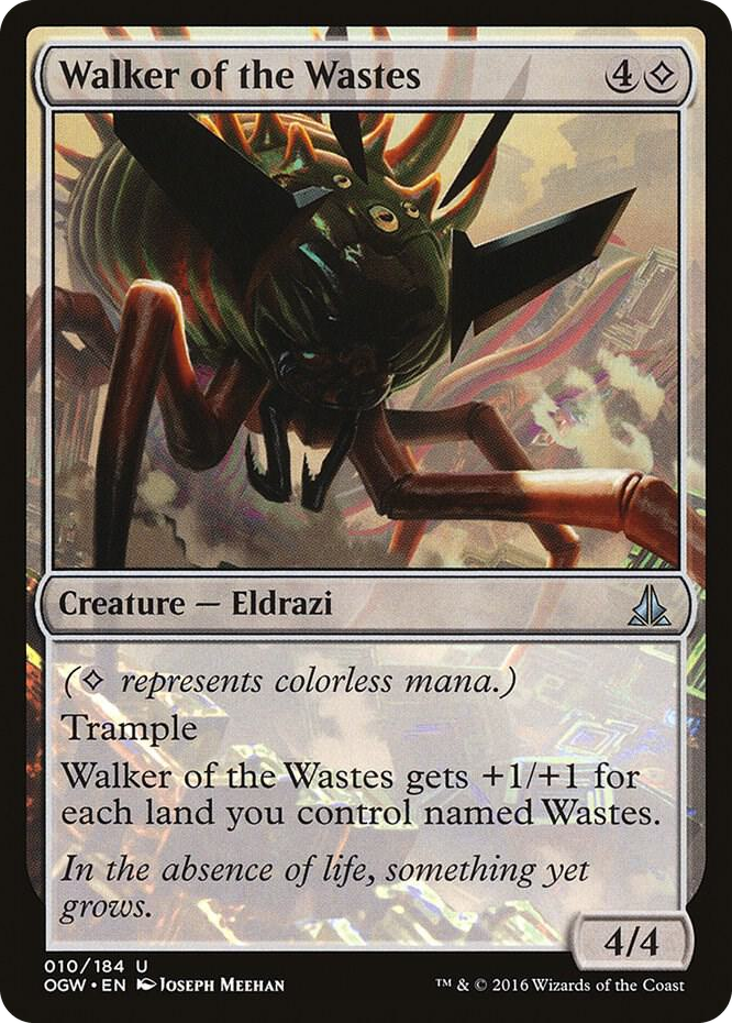 Walker of the Wastes #10 U - Oath of the Gatewatch Pokemon card