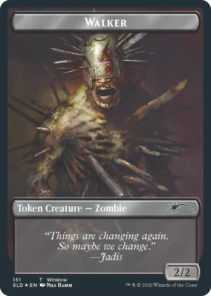 0151 Walker (Winslow // Metal Head) Token T Secret Lair Drop Series