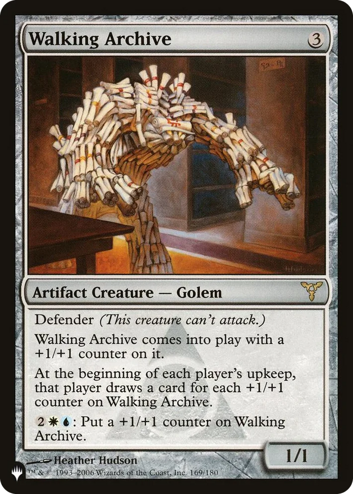 0169 Walking Archive R The List Reprints