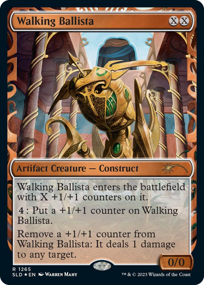 Walking Ballista (1265) (Halo Foil) #1265 R - Secret Lair Drop Series Pokemon card