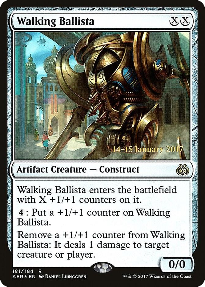 0181 Walking Ballista R Prerelease Cards