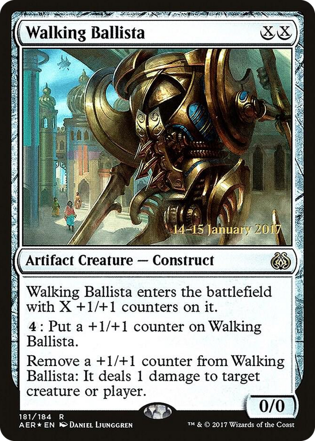 0181 Walking Ballista R Prerelease Cards