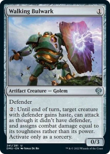 0241 Walking Bulwark U Dominaria United
