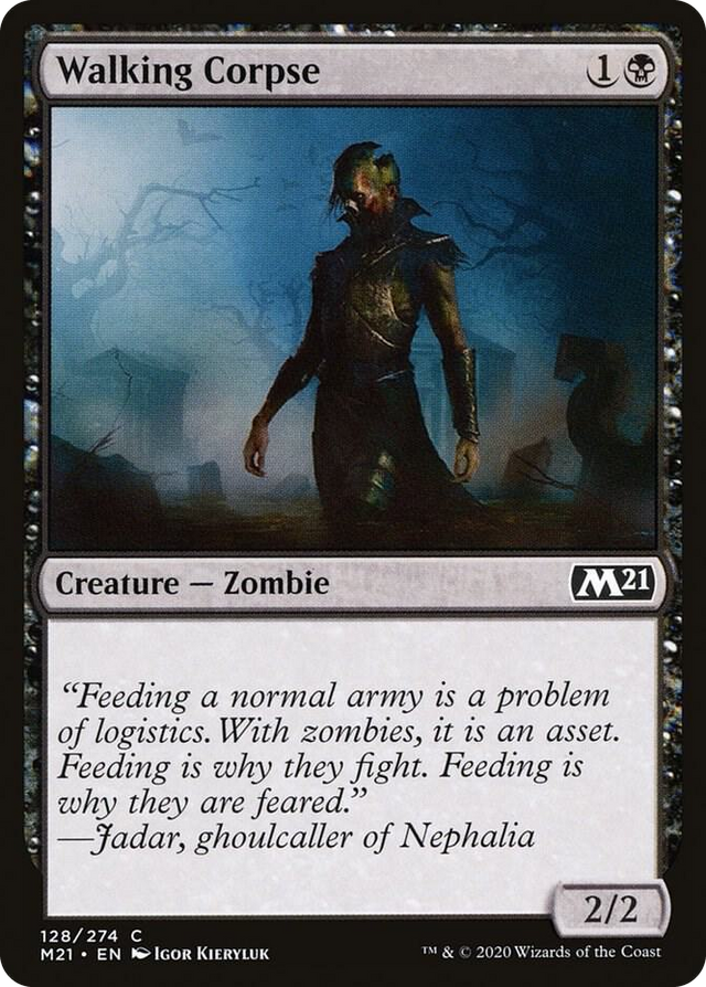 0128 Walking Corpse C Core Set 2021
