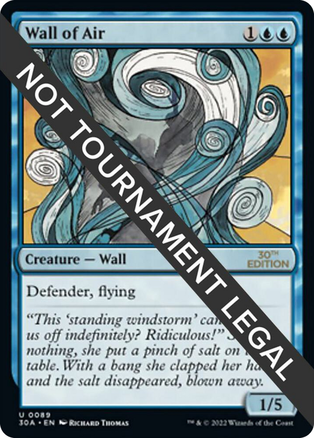 0089 Wall of Air U 30th Anniversary Edition