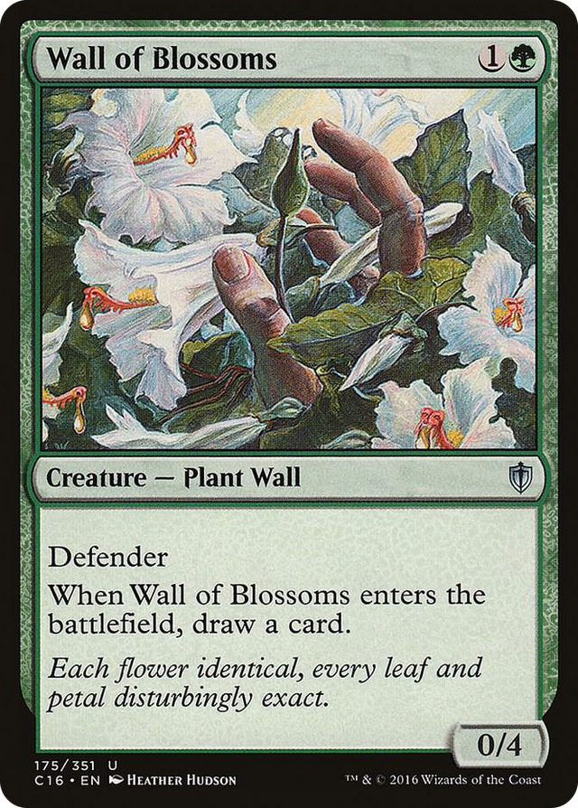 0175 Wall of Blossoms U Commander 2016