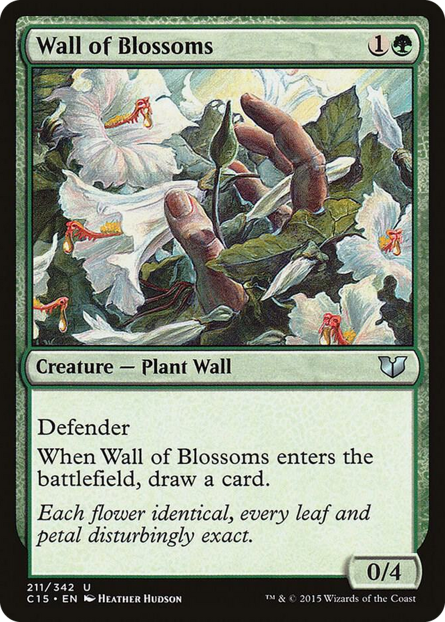 0211 Wall of Blossoms U Commander 2015