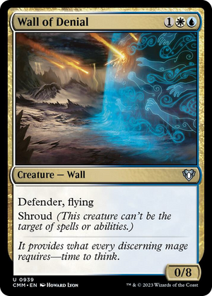 0939 Wall of Denial U Commander Masters