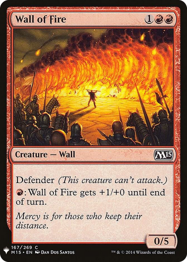 0167 Wall of Fire C The List Reprints