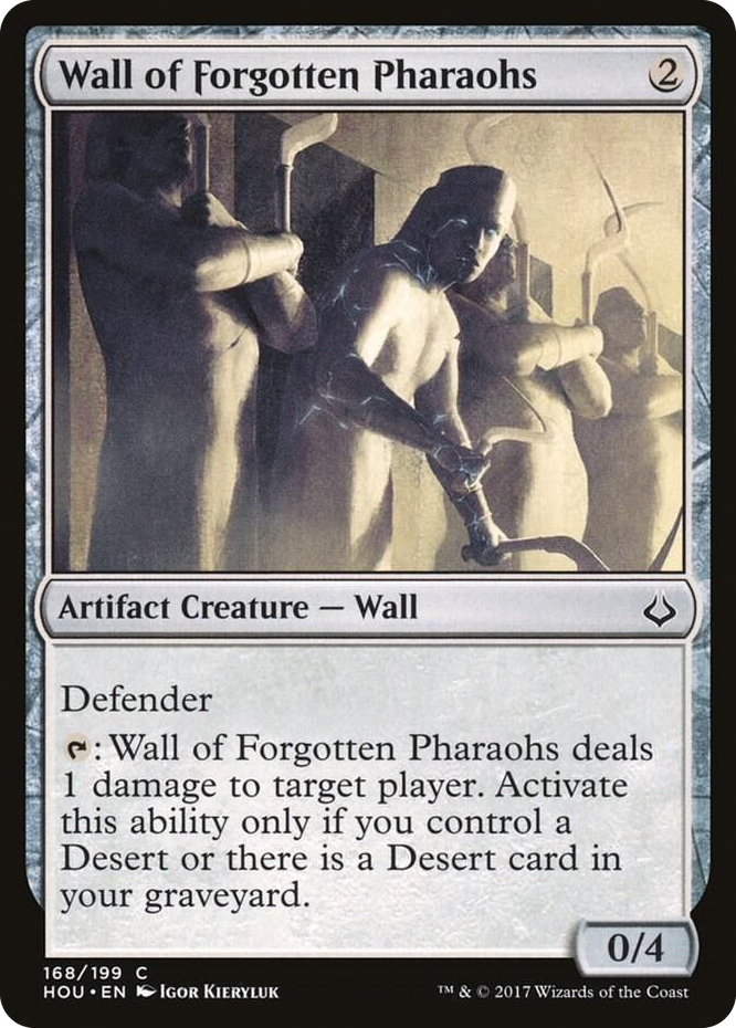 Wall of Forgotten Pharaohs #168 C - Hour of Devastation Pokemon card