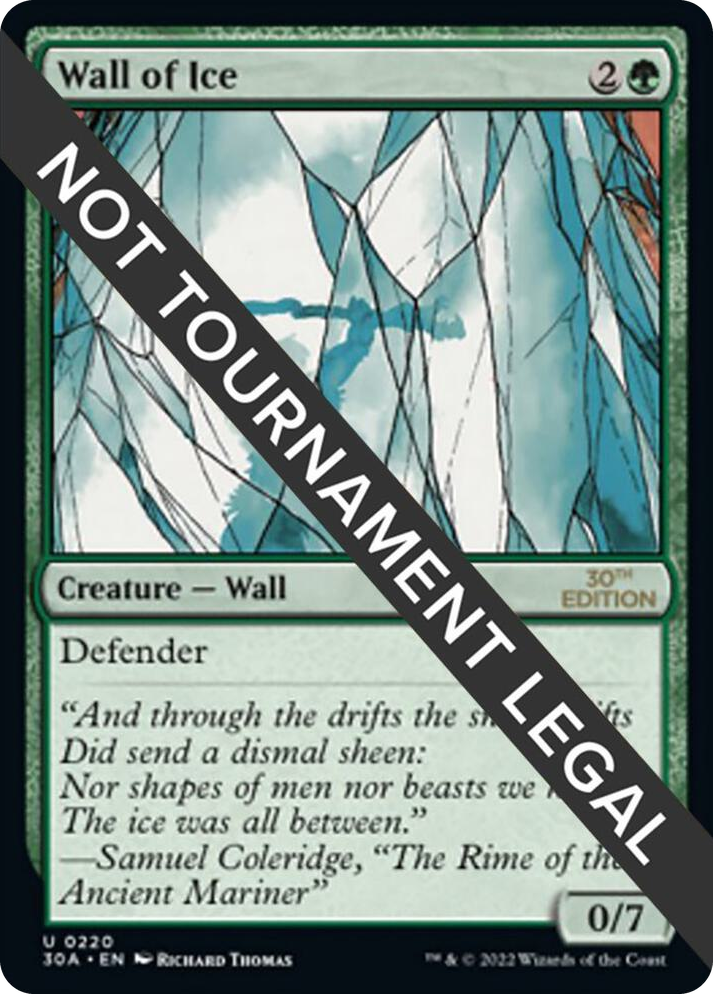 0220 Wall of Ice U 30th Anniversary Edition