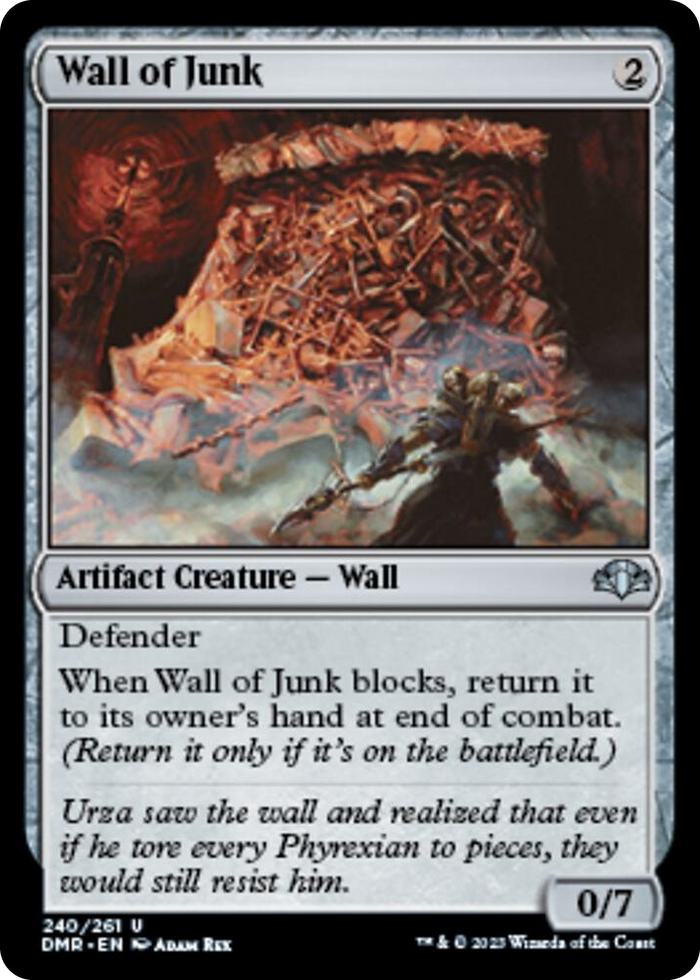 Wall of Junk #240 U - Dominaria Remastered Pokemon card