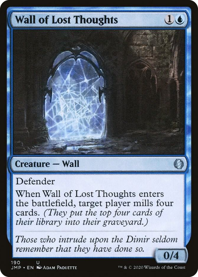 0190 Wall of Lost Thoughts U Jumpstart