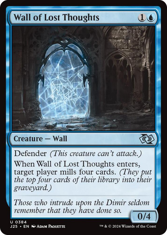 0384 Wall of Lost Thoughts U Foundations Jumpstart