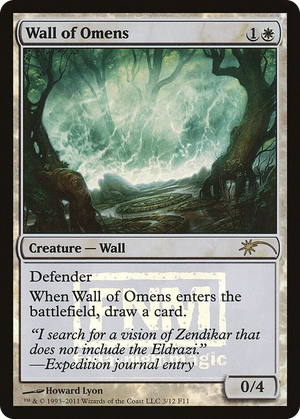 0003 Wall of Omens P FNM Promos