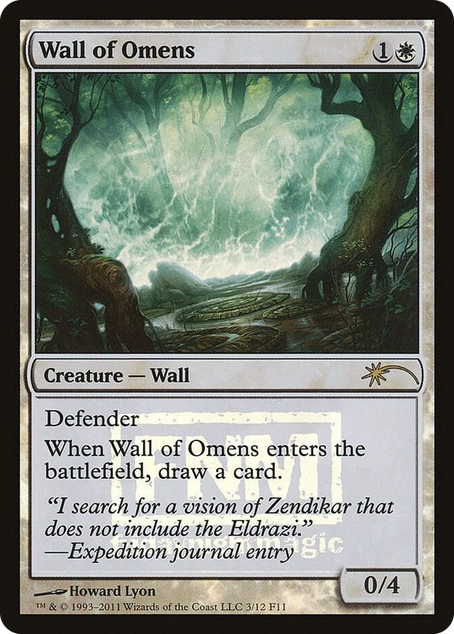 0003 Wall of Omens P FNM Promos