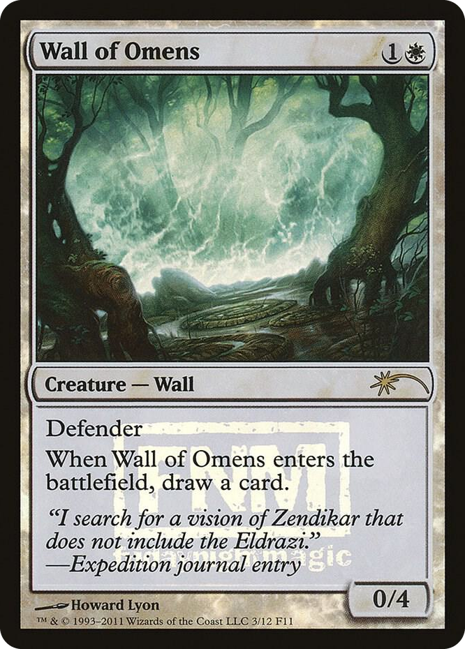 Wall of Omens #3 P - FNM Promos Pokemon card