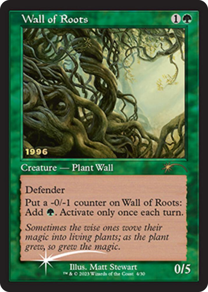 0004 Wall of Roots P 30th Anniversary Promos