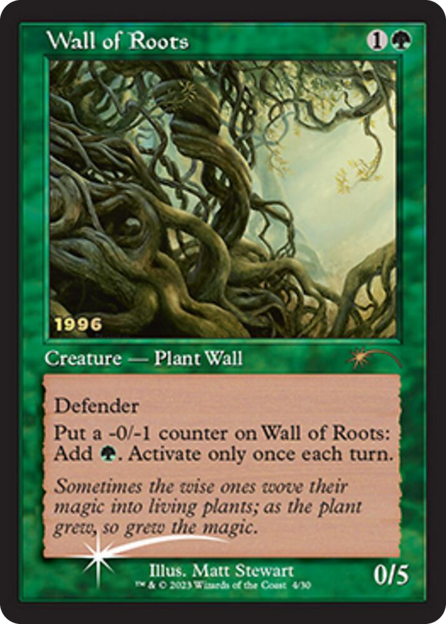 0004 Wall of Roots P 30th Anniversary Promos