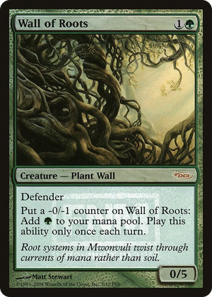 0007 Wall of Roots P FNM Promos