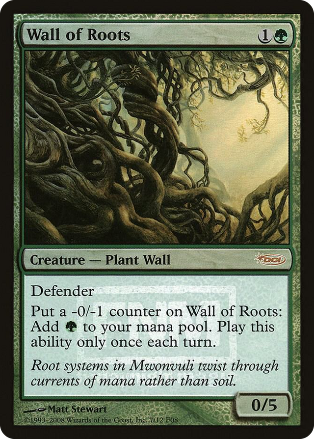 0007 Wall of Roots P FNM Promos