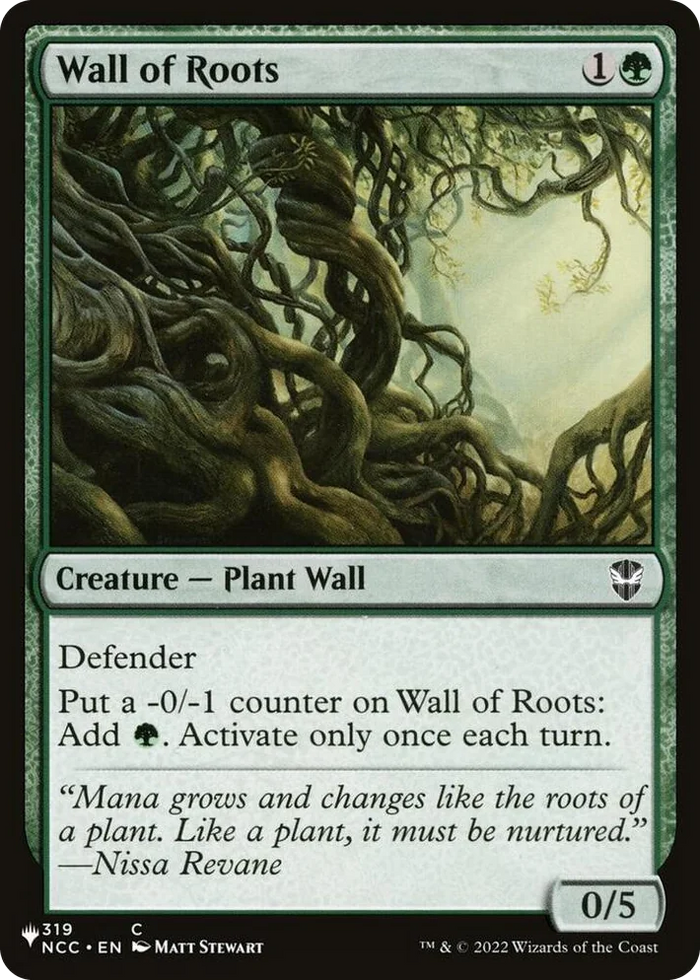 0319 Wall of Roots C The List Reprints