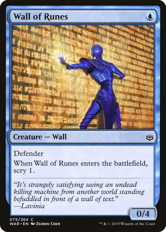 0075 Wall of Runes C War of the Spark