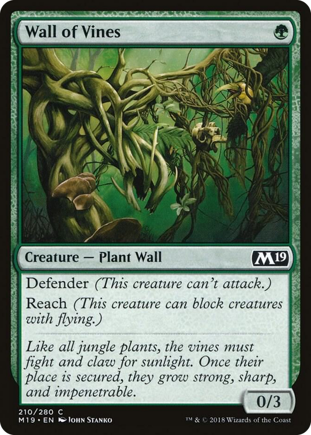0210 Wall of Vines C Core Set 2019